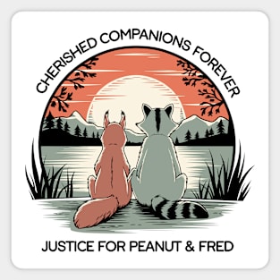 Justice For Peanut Magnet